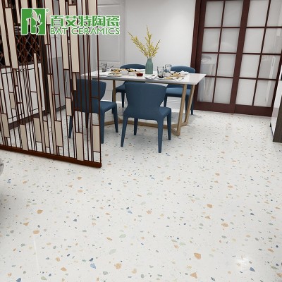 百艾特北欧水磨石地砖商场服装店地板砖600X1200大板酒店工程瓷砖图2