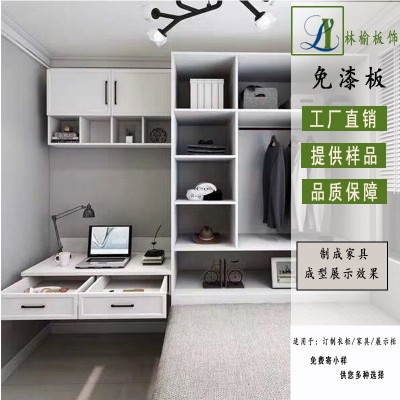 厂家直销钛白色贴面三聚氰胺密度板桌面板防刮耐磨家居MDF免漆板图4