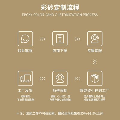 2KG柔光微水泥木纹瓷砖配套环氧彩砂 专属同色美缝剂填缝剂图4