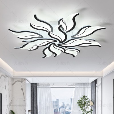 跨境客厅led吸顶灯超亮高效节能简约现代大气客厅家用灯具