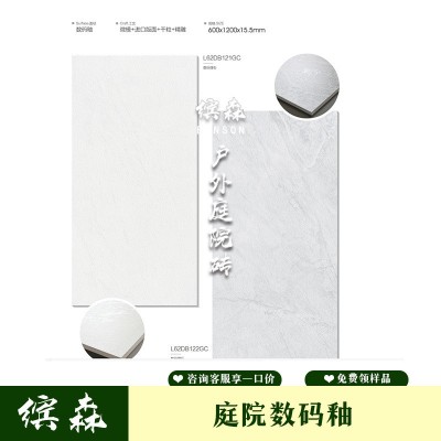 数码釉 20mm厚地面砖户外砖墙面地面别墅釉面砖图2