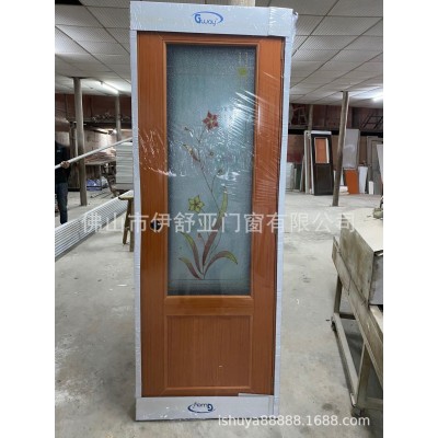 出租屋学校保障房工程门平开塑料门洗手间门塑钢厕所门华丽门批发图3