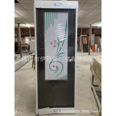 出租屋学校保障房工程门平开塑料门洗手间门塑钢厕所门华丽门批发图4
