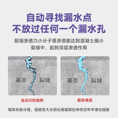 丙烯酸盐注浆料AB注浆料防水堵漏注浆液堵漏防水注浆丙烯酸盐高压图2