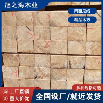 建筑方木厂家花旗松落叶松厂家直供松木批发工程工地用建筑木方图2