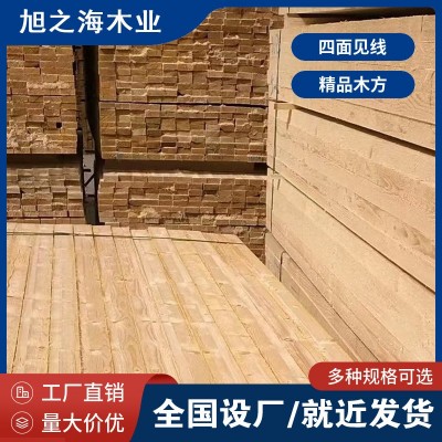 建筑工程工地木方规格用木方花旗松木方规格建筑口料建筑工地图4