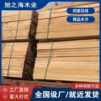 建筑工程工地木方规格用木方花旗松木方规格建筑口料建筑工地图3