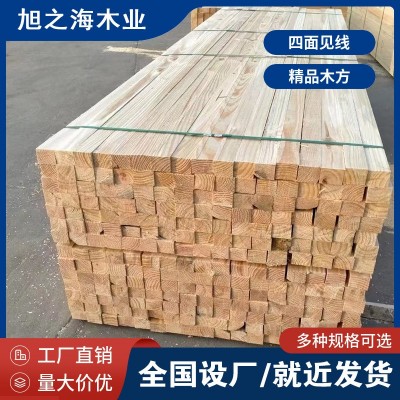 建筑工地用4米5公分厚20公分宽松木跳板脚手架木板工程落松木架板图5