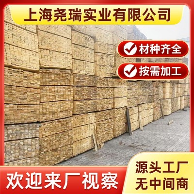 落叶松木方 45*65 38*88工地料落叶松建筑木方 落叶松工程木方图3
