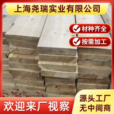 落叶松木方 45*65 38*88工地料落叶松建筑木方 落叶松工程木方图4