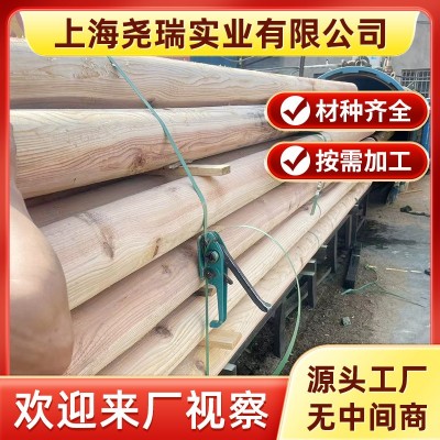 柳杉木 柳杉地板料 柳杉木屋 杉木墙板尧瑞高压渗透户外木材图5