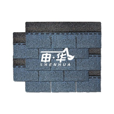 沥青瓦片屋顶玻纤油毡瓦防水屋面多彩别墅木屋自粘玻璃隔热长方形图4