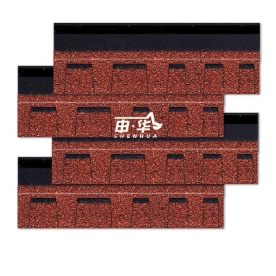 沥青瓦片方形双层玻纤瓦轻钢别墅木屋混凝土屋面屋顶防水彩瓦图4