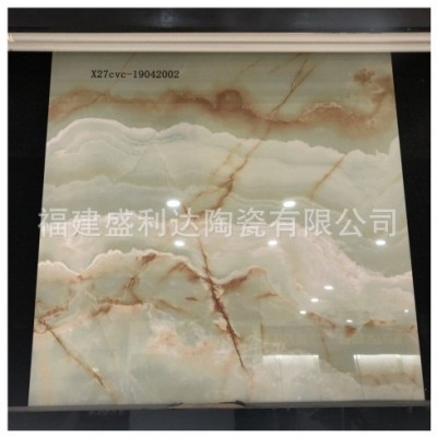 出口500x500玉石纹路亮面瓷砖 抛光地砖 贴客厅 走廊 地砖图2