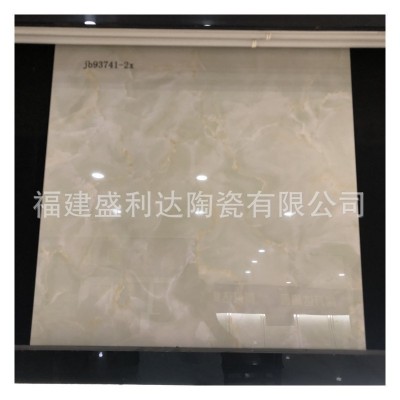 出口500x500玉石纹路亮面瓷砖 抛光地砖 贴客厅 走廊 地砖图4