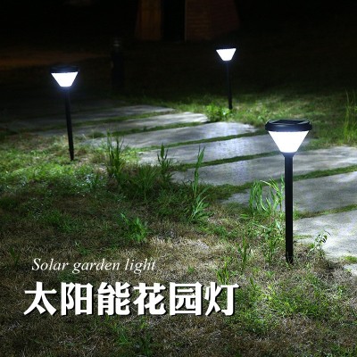 跨境供应家用太阳能花园灯智能光控水纹款草坪灯防水太阳能庭院灯图3