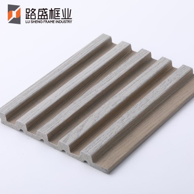 PS发泡格栅板路盛装饰背景墙小长城凹凸形生态格栅网红隔栅装饰护图4