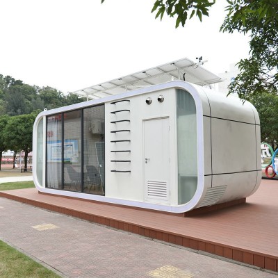 创意可移动集装箱商业街小卖部商铺 预制模块化建筑街景活动房屋图3