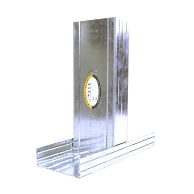 厂家直供 轻钢龙骨 隔墙龙骨 高强镀锌 多型号多规格100竖骨 批发图2