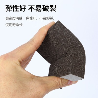 海绵砂块家具打磨海绵砂纸块海绵砂金刚石抛光磨块除锈砂纸批发图3