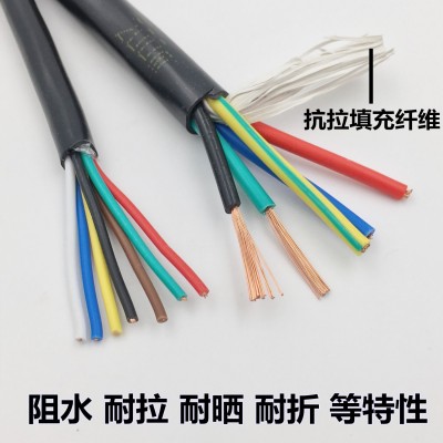 聚氯乙烯绝缘屏蔽电线RVVP2*1/3*1/4*1图4