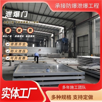 钢质泄爆门泄爆窗铝质泄压门窗石油钢制防爆泄爆门窗化工仓储直销图2