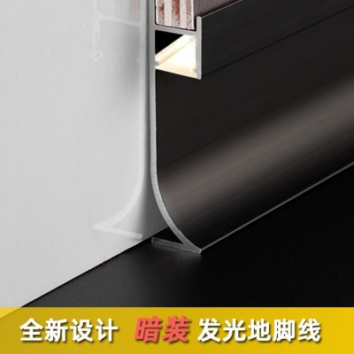 铝合金木饰面装饰线条金属工字阳角9厘集成墙板收口收边条批发图2
