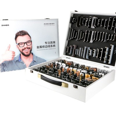 盛美瑞铝合金踢脚线样品箱商务谈工程快速定版装饰线条手提样品箱图5