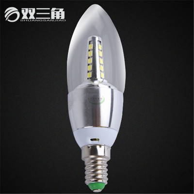 LED蜡烛灯批发 3W 5W新款拉尾泡蜡烛灯泡 E14小螺口尖 泡led灯泡图4