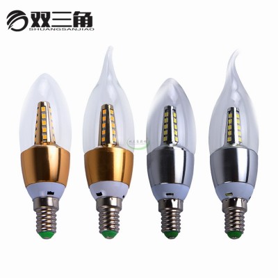 LED蜡烛灯批发 3W 5W新款拉尾泡蜡烛灯泡 E14小螺口尖 泡led灯泡图5