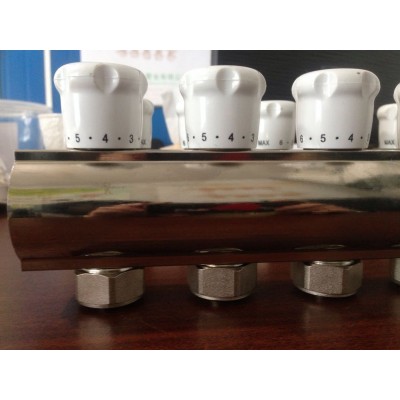 1寸2电镀手动温控分水器厂家供应年底处理分水器图4