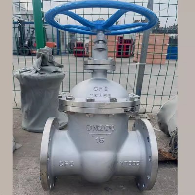 304不锈钢硬密封暗杆法兰闸阀Z45W-16P高温蒸汽导热油闸阀DN100图3