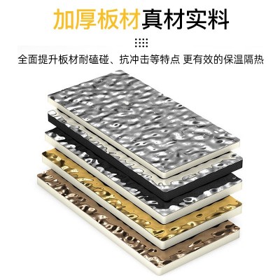 碳晶板水波纹板KTV酒店娱乐场所室内装饰竹木纤维集成墙板护墙板图2