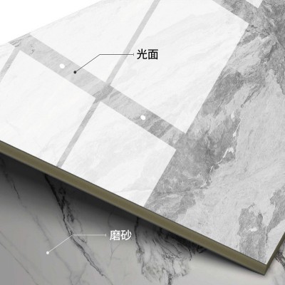 高端国风3D打印画新中式客厅家用电视背景墙别墅大理石纹护墙板图5