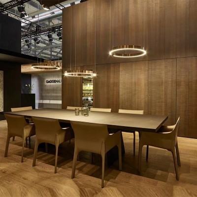 led全光谱现代餐桌吊灯轻奢高级感灯饰创意极简吧台卧室餐厅吊灯图4