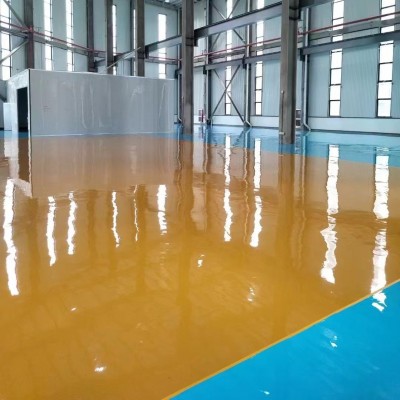 环氧地坪漆耐磨防水工厂车间停车场仓库地板自流平水泥执高地平图4