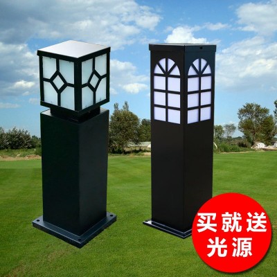 户外防水新中式草坪灯 LED公园小区庭院灯别墅广场铁艺景观灯图3