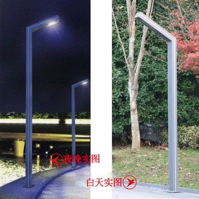 现货路灯杆户外铝型材庭院灯LED防水景观灯小区公园道路照明灯图2