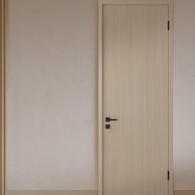 Tata同款实木门现代简约轻奢卧室门室内房间隔音门生态免漆套装门图3