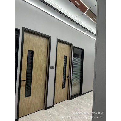 医院铝木门牙科诊室门复合门病房门办公室门医院防火阻燃防潮门图3