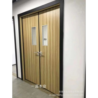 医院铝木门牙科诊室门复合门病房门办公室门医院防火阻燃防潮门图5