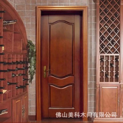 实木烤漆门厂家批发室内外传统实木烤漆门原木门简约房门卧室门