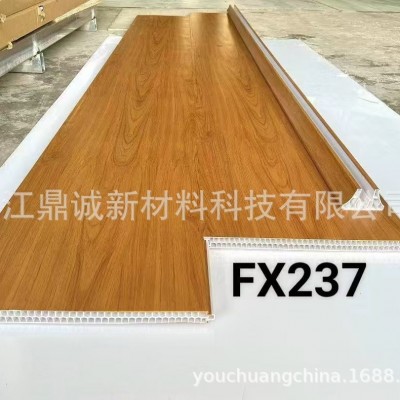 外贸双面花纹蜂窝结构槽舌无缝拼接模块化房间分隔用PVC隔断墙板图5