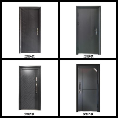 成都家用防盗安全门钢制入户门铁门高档商品房工程进户门一件代发图4