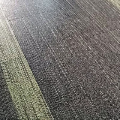 LVT自吸地板PVC塑胶地板石塑地毯纹仿瓷砖防水阻燃环保无甲醛外贸图3