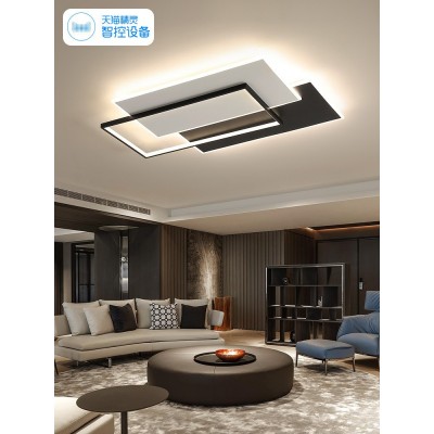 客厅灯新款灯具现代简约大气主灯LED全屋套餐创意大厅吸顶灯图2
