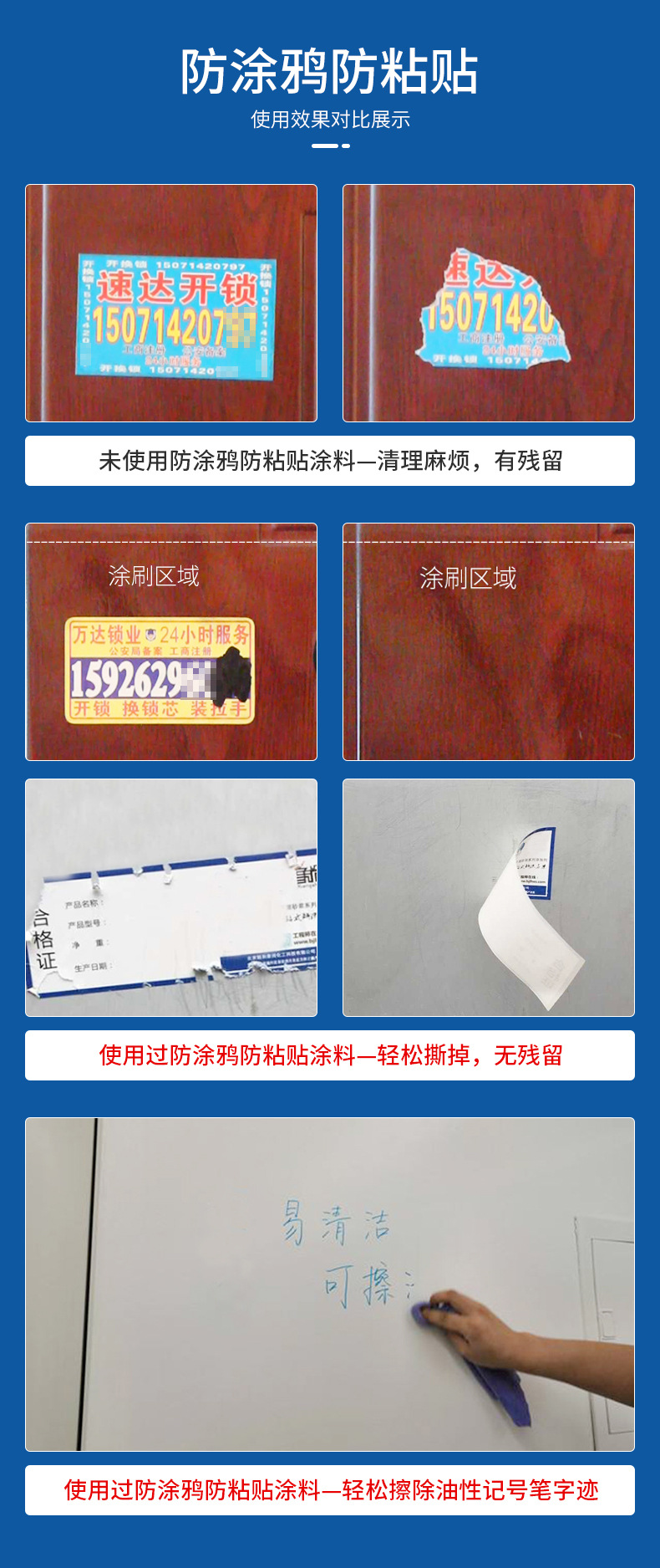 防涂鸦抗粘贴涂料7