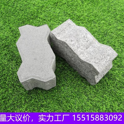 码头砖联锁S型重型货场港口码砖高强度齿形波浪砖厂家优惠水泥砖图2