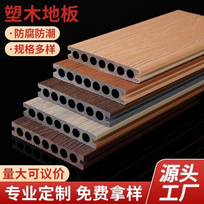 户外二代共挤木塑地板栈道护栏园林广场公园庭院露台户外i二代地