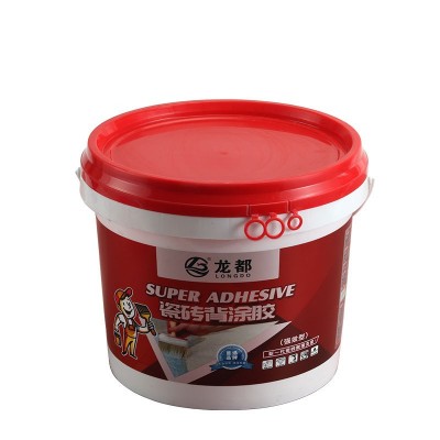 龙都瓷砖背涂胶粘合粘结剂超强墙砖强效强力桶装5KG图5